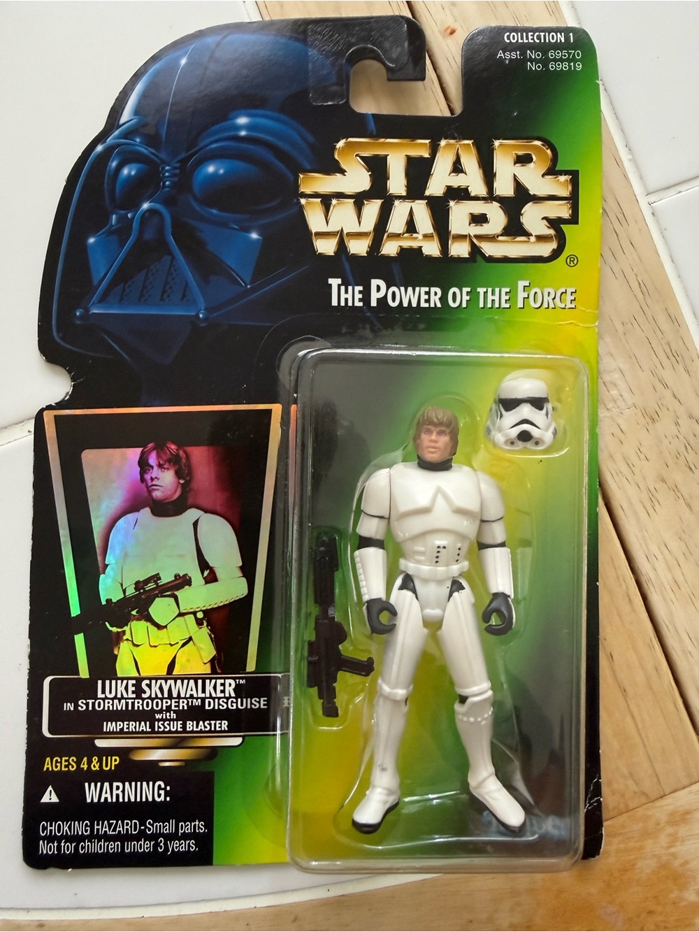 Vintage Star Wars, Luke Skywalker In Storm Trooper Disguise 1996, Action Figure